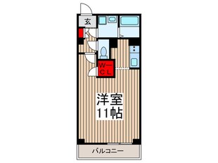 アンプルールフェールAirの物件間取画像